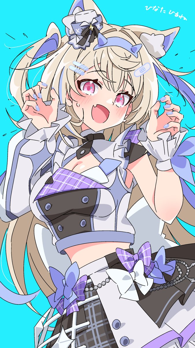 ブライト衣装フワワちゃん🩵🐾 #FWMCpix