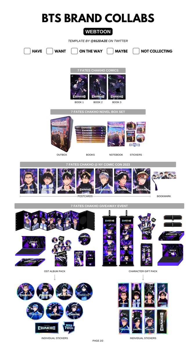 BTS BRAND COLLABS COLLABORATION COLLAB PC PHOTOCARD WISHLIST WL