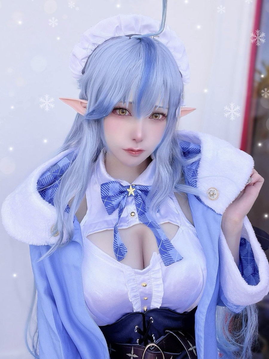 5期生、顔が肝臓、雪花ラミィです❄️