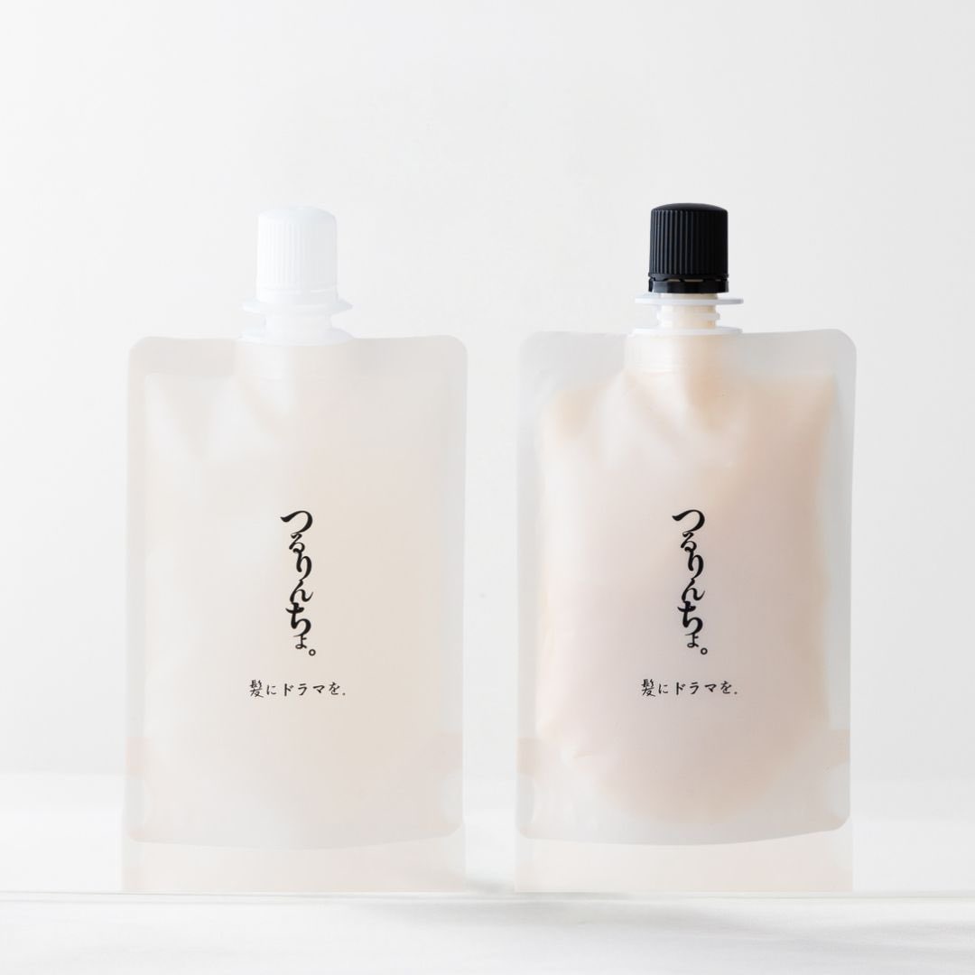 髪にドラマをつるりんちょ詰め替えセットサラリト