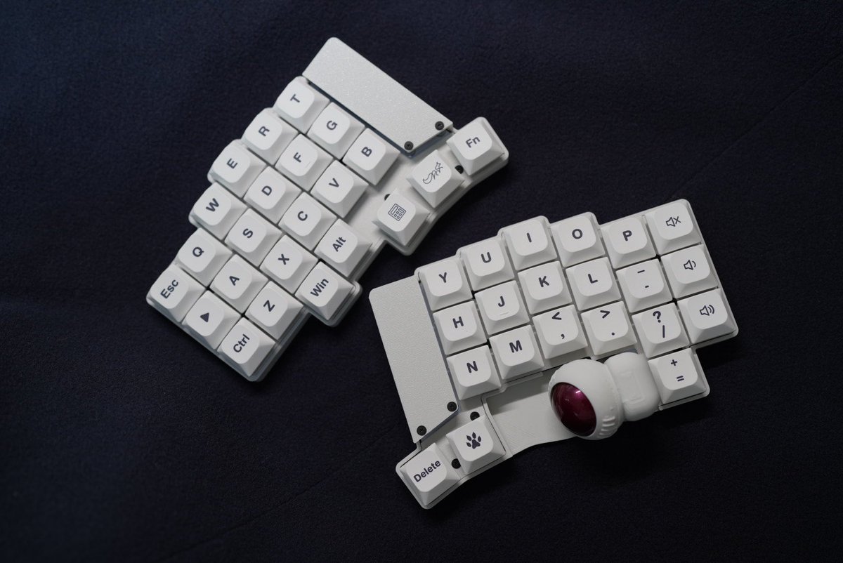 Title: ワンパターンでスミマセン。 Keyboard: #Keyball44ish-LP