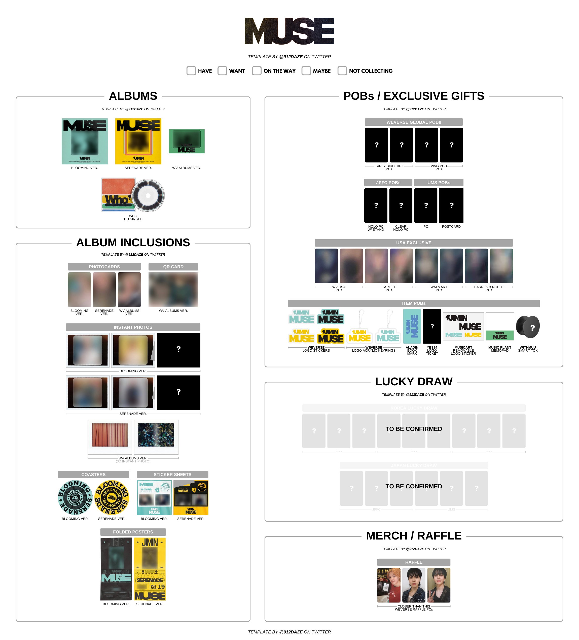 BTS アメリカ Barnes&Noble Jimin MUSE 2枚 トレカ 【公式通販】
