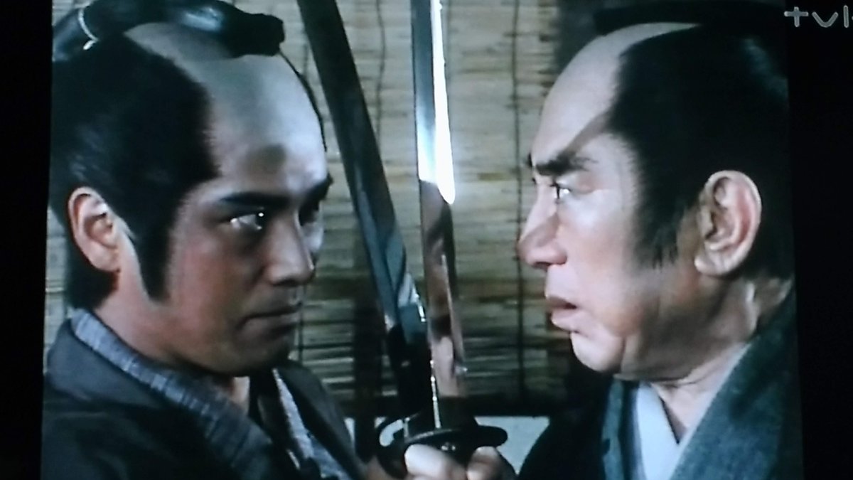 大岡越前 第4部第4話「祝言」(1974年)上様と忠相の画像を追加🤗 #山口