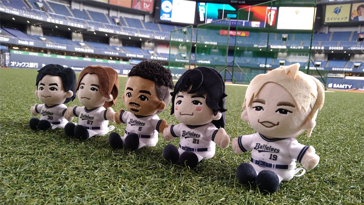 ⚾Buffaloes選手ぬいぐるみキーチェーンは、他店舗に先駆けBs SHOPにて