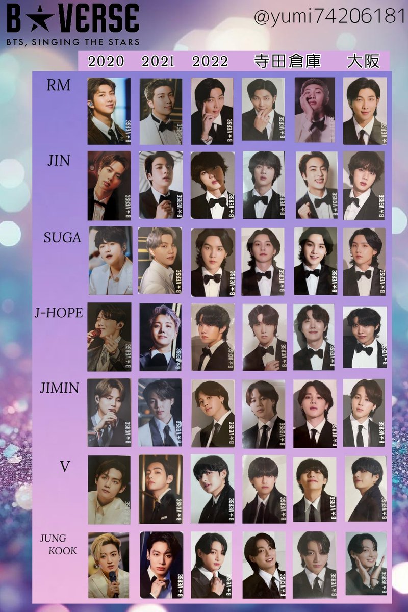 B☆VERSE Newトレカ一覧 大阪新柄追加しました📣📣📣 ご自由にお使い