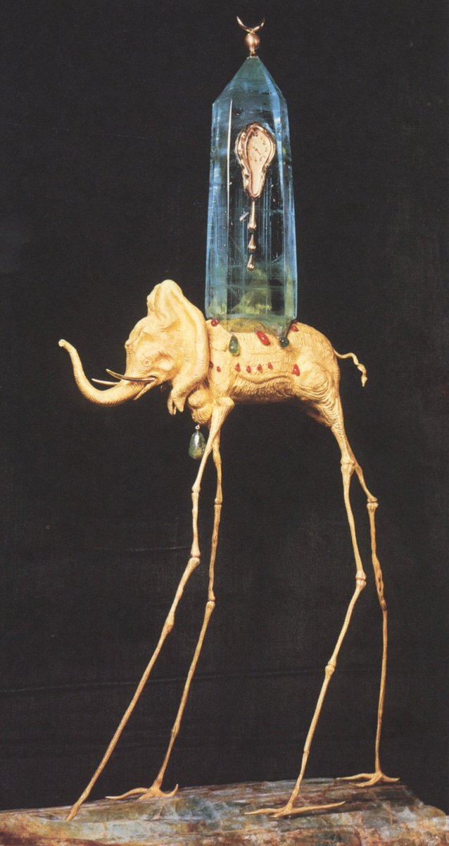 サルバドール・ダリ （Salvador Dali、1904-1989） 『宇宙象』 （Space