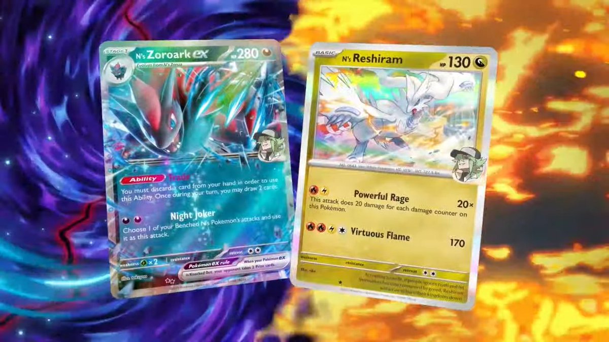 新カード公開】 ✓Nのゾロアークex ✓Nのレシラム #ポケカ #ポケモンカード