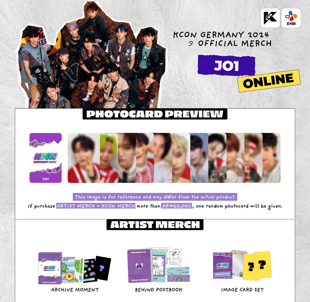 🤍🤍🤍 #JO1 KCON ドイツ MD 🤍🤍🤍 📍特典トレカ付き 予約リンクは