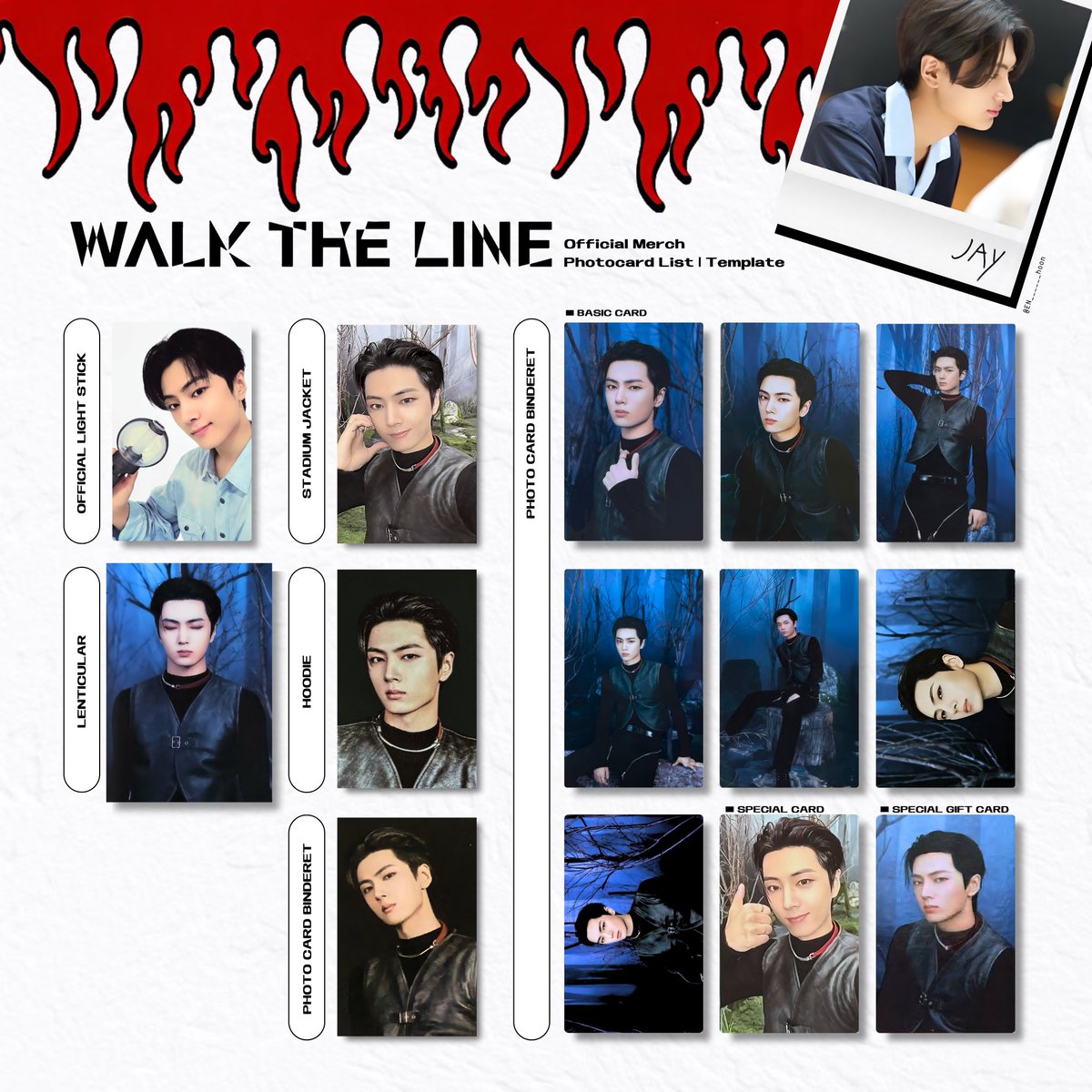 🍥⸝꙳ ⁡ ENHYPEN WORLD TOUR 'WALK THE LINE' JAY ジェイ 제이 綜星
