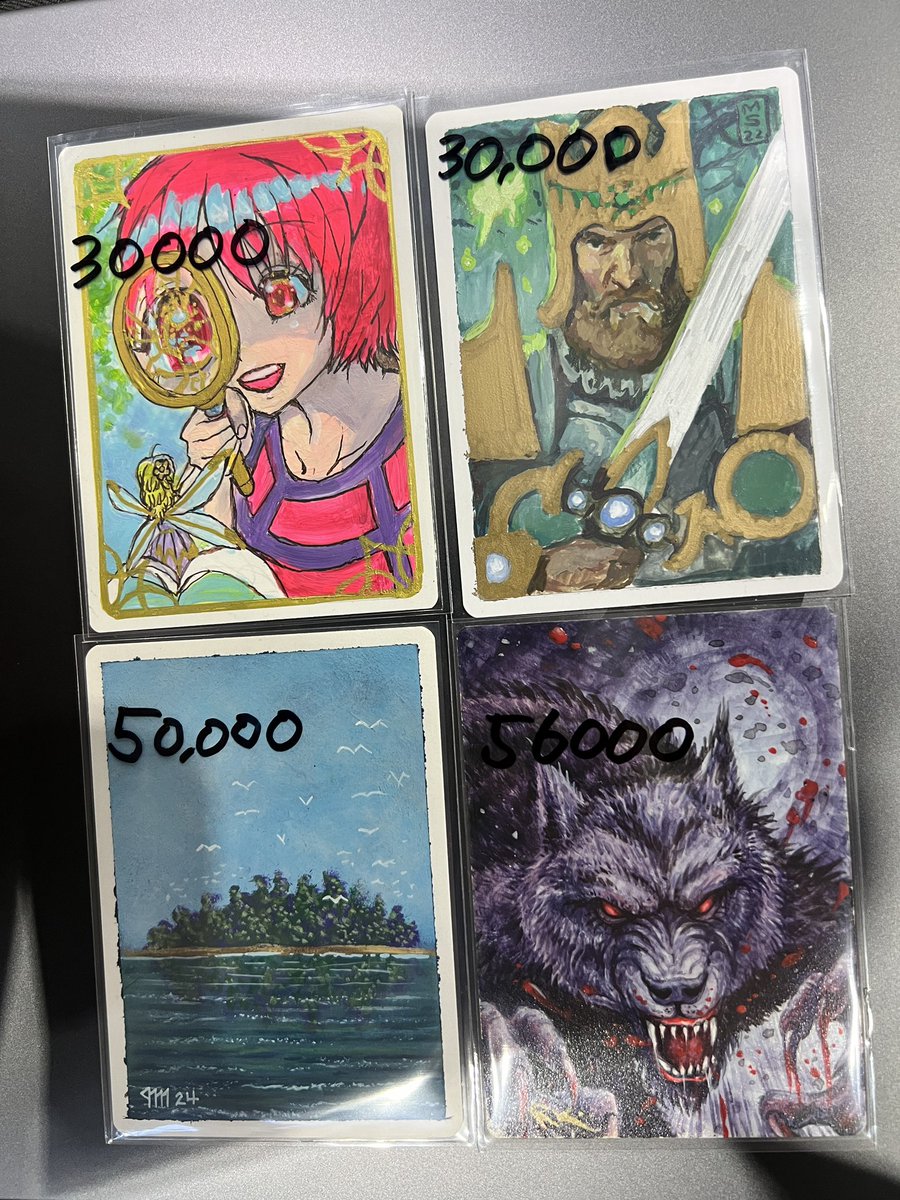 プレイヤーズコンベンション静岡 アーティストプルーフショーケースに