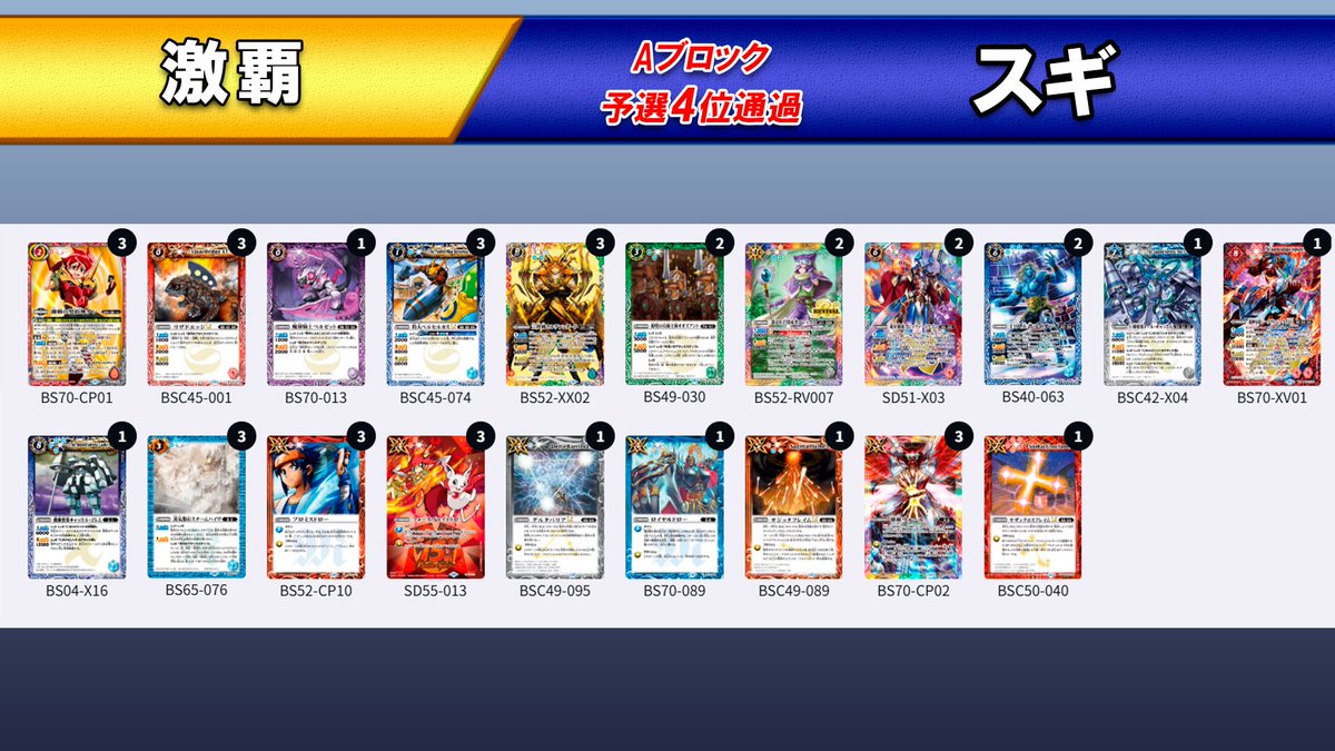 イベント情報】 『バトスピチャンピオンシップ25-26 バトルオブ