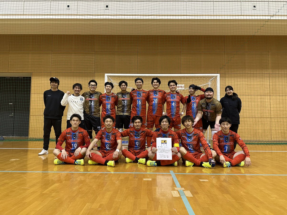 ミキハウスフットサルクラブ (@MikihouseFC) / Posts / X
