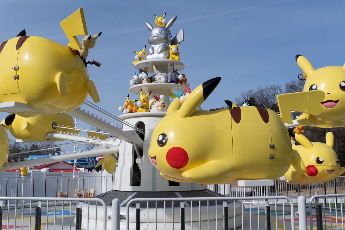 ポケパーク カントー、アトラクションを体験！ まるでピカチュウの空