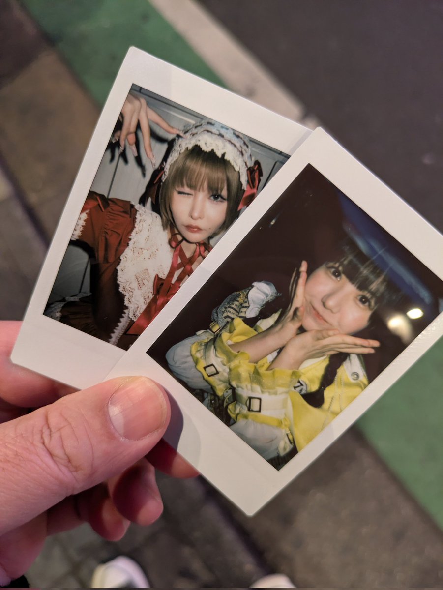 戦慄かなの ※チェキ券枯れたのでランチェキ買いました #永月十華