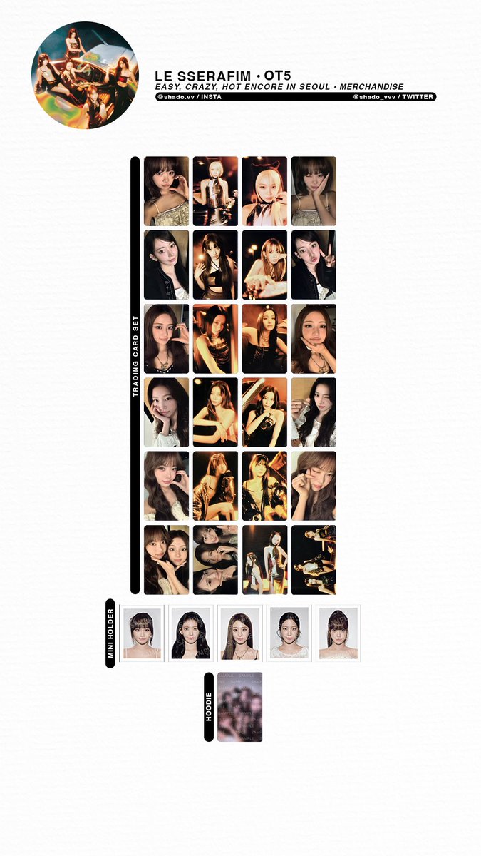 LESSERAFIM ソウルコン ZONE トレカ コンプリート 5枚 LESSERAFIM