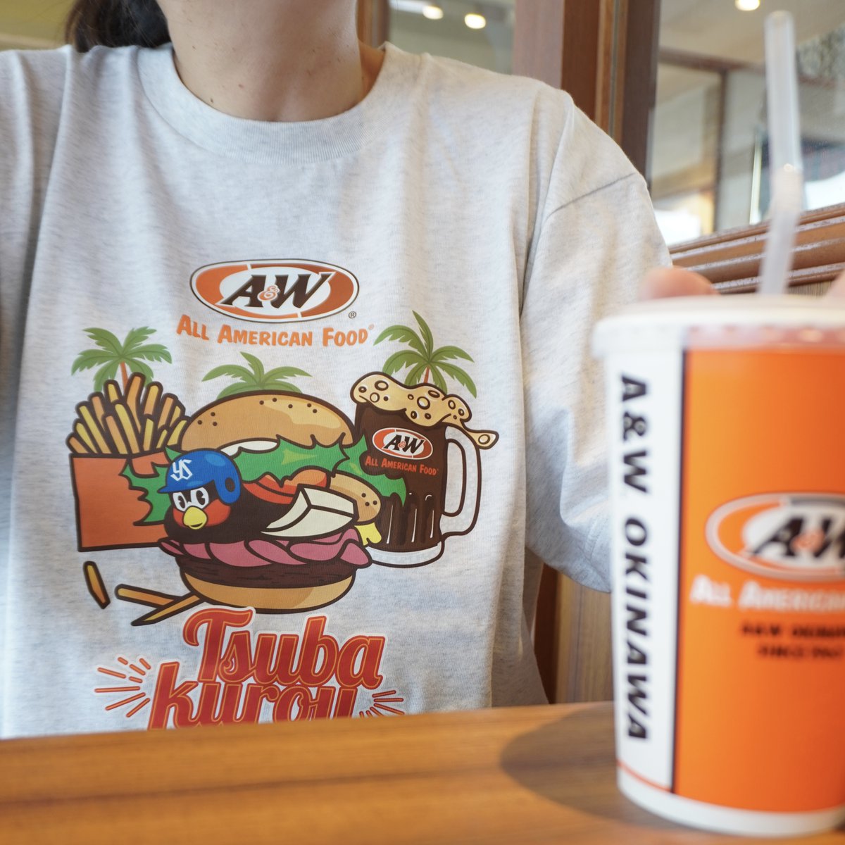 東京ヤクルトスワローズ×A&Wコラボグッズ 沖縄限定商品 4点まとめ売り