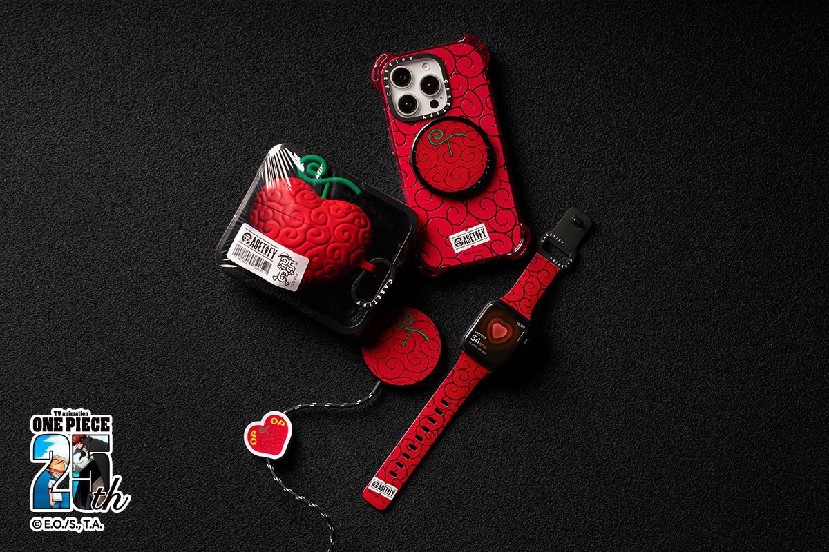 コラボ情報】 CASETiFYより 大人気〝悪魔の実〟デザインの