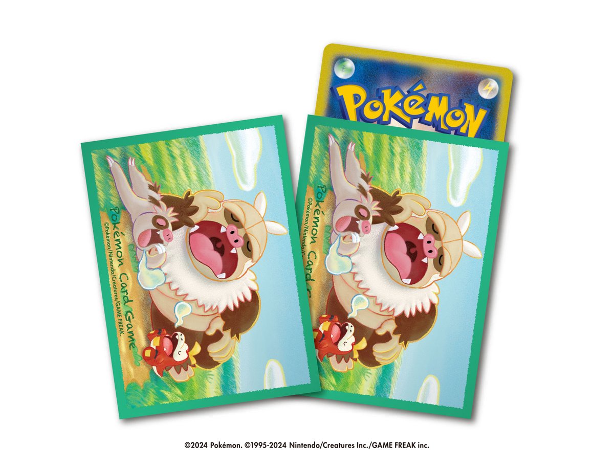 絵仕事 】 2024年10月18日発売の ポケモンカードゲーム カードサプライ