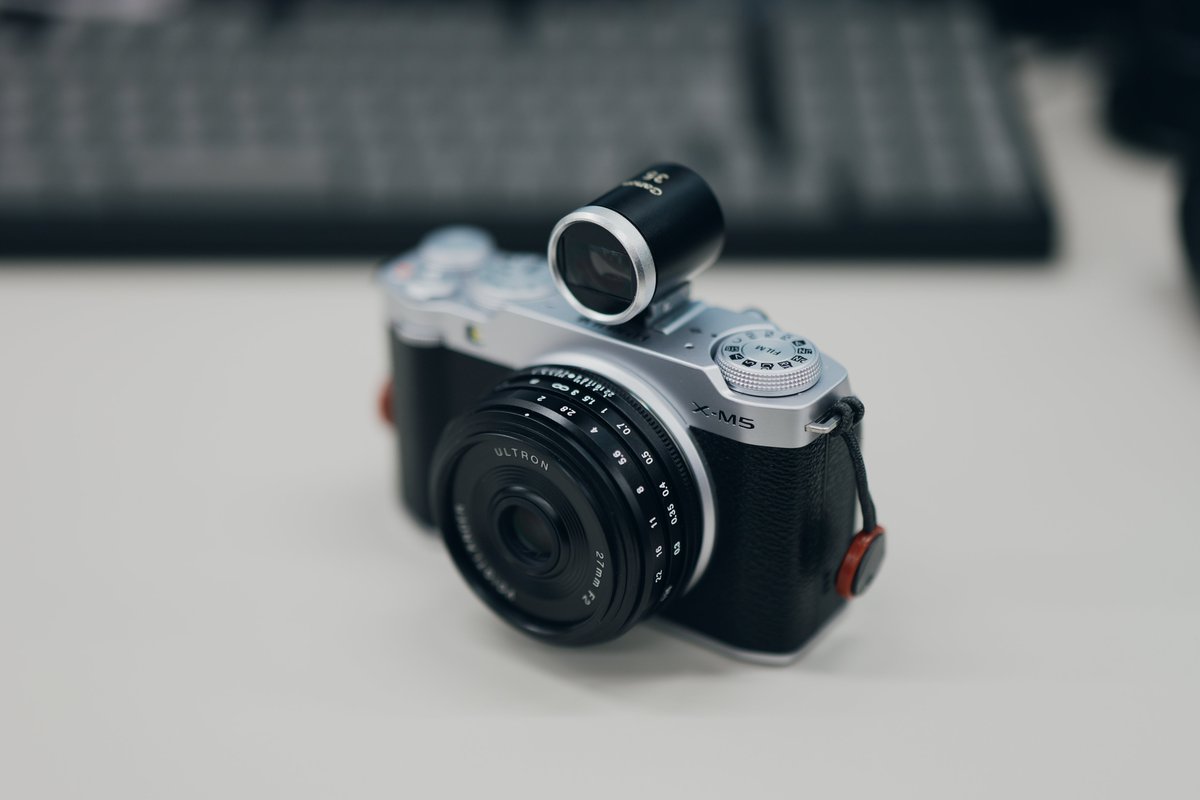 実は…動画にはでてきませんが…やってました☺️ FUJIFILM X-M5