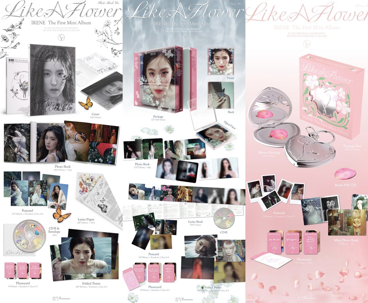 Red Velvet IRENE 'Like A Flower'🦋 アルバム詳細出ました