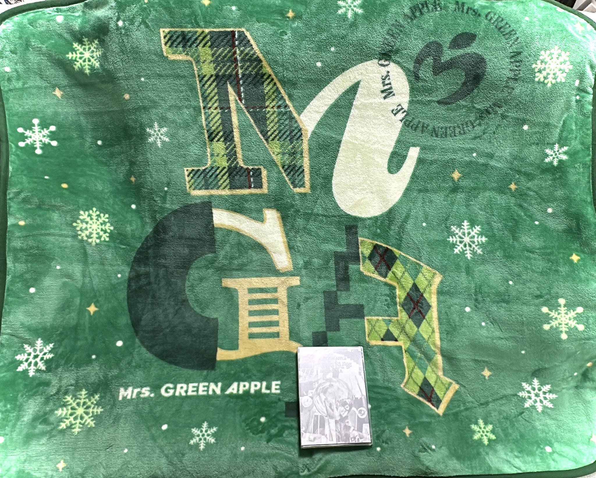 Mrs. ミセス 一番くじ B賞ブランケット GREEN APPLE 一番くじ B賞