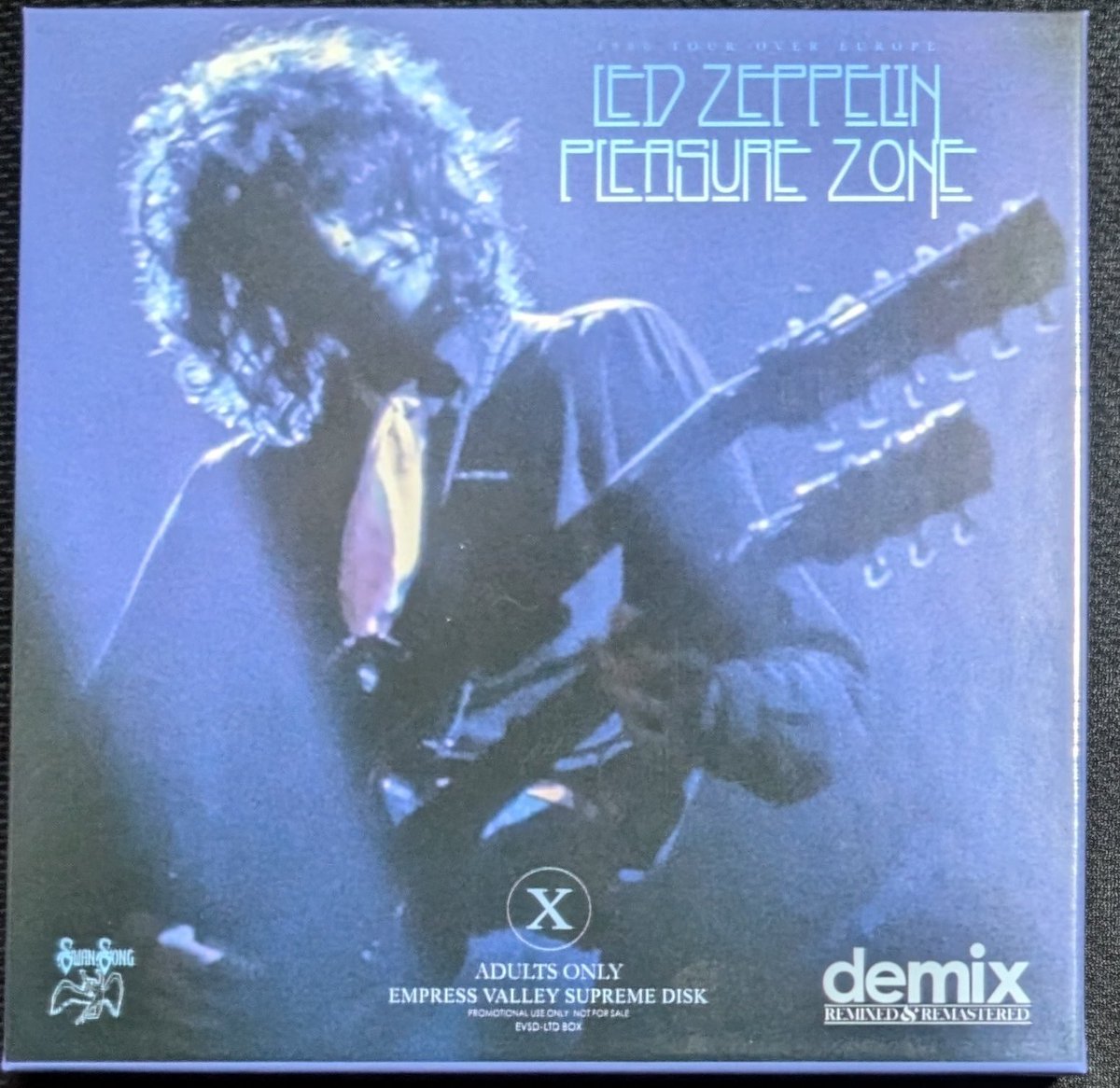 Led Zeppelin『PLEASURE ZONE』（1980/6/29 Zurich,6/30 Frankfurt,7/7