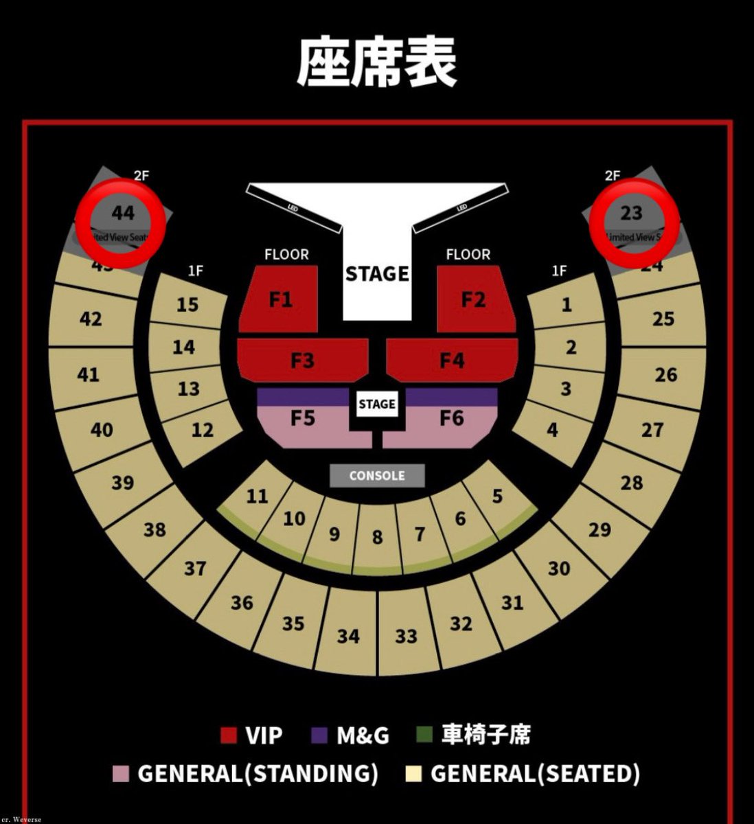 BTS ホビのソウルコン「HOPE ON THE STAGE」の視野制限席チケットが