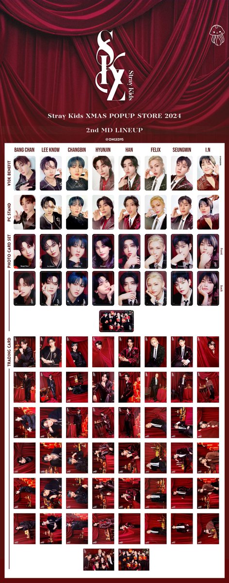 straykids xmas popup トレカ　8枚コンプ　特典 Stray kids 2023 Xmas POPUP Japan limited Official Photocard | eBay