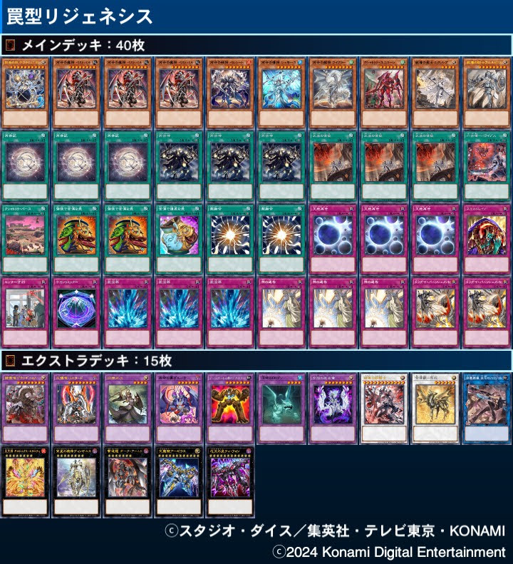 罠型リジェネシス リジェネシスで後ろ守りながらリジェネシスの無限