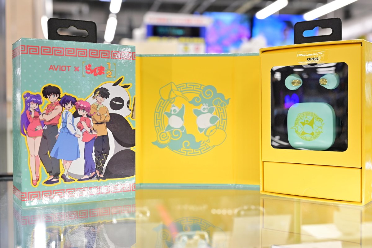 🍥TVアニメ「らんま1/2」🍥 コラボワイヤレスイヤホン 【AVIOT TE-Q3