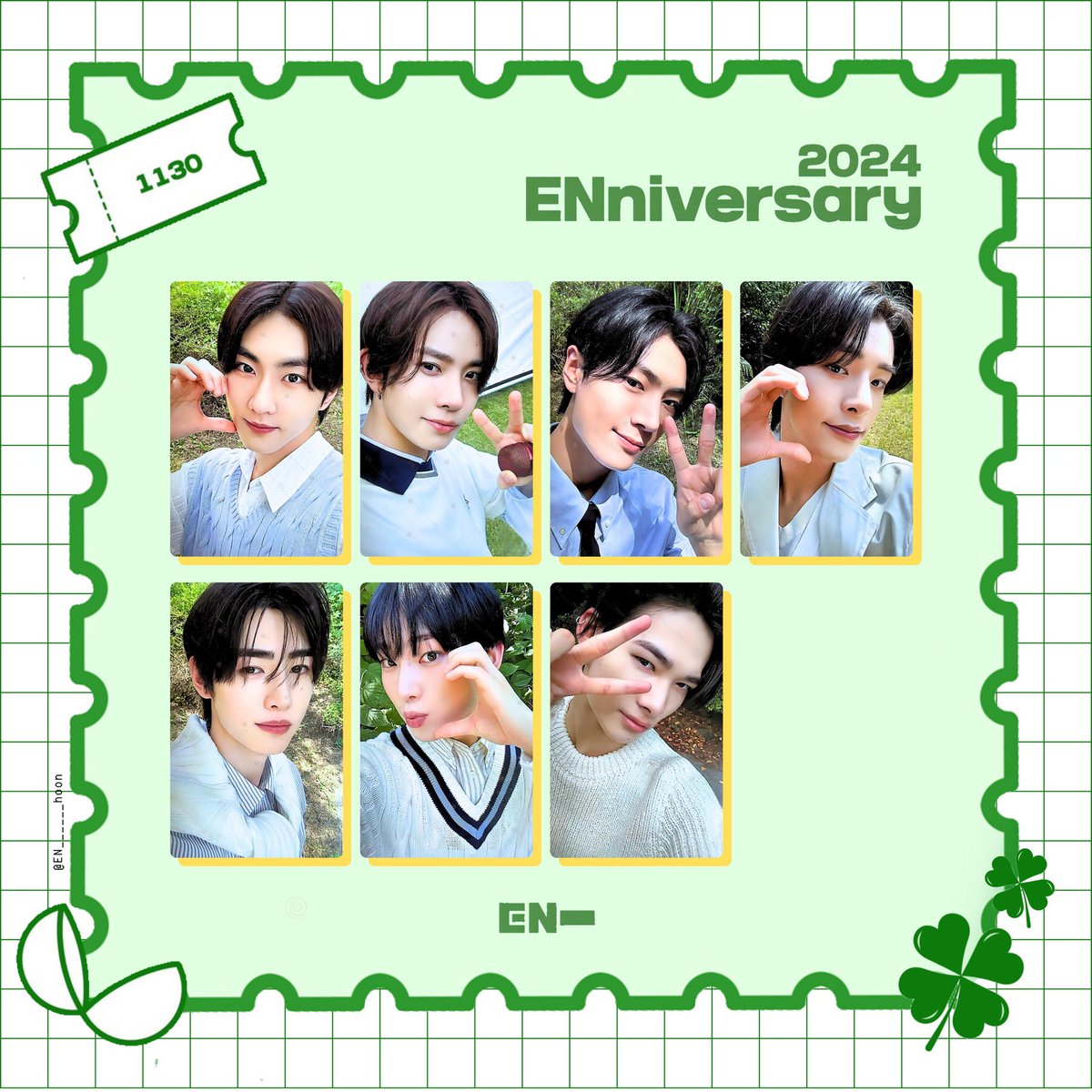 🍥⸝꙳ ⁡ ENHYPEN 2024 ENniversary OFFICIAL MERCHANDISE ⁡ Photo