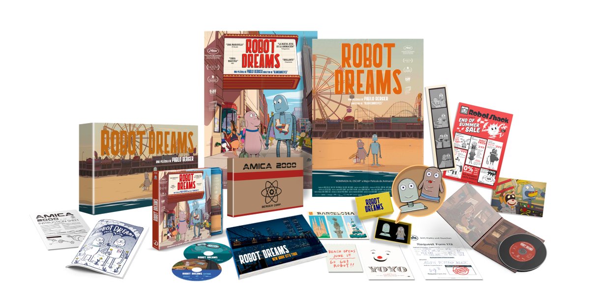 ロボット・ドリームズ」スペイン盤Blu-rayコレクターズ・エディション