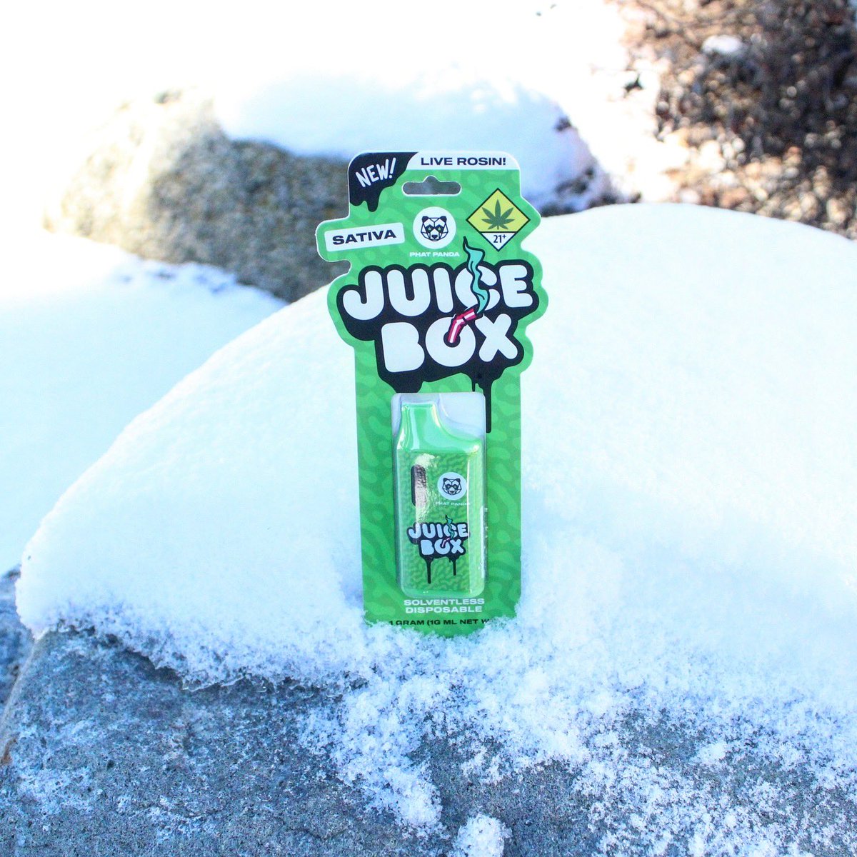 Introducing Juice Boxes, our new 1-gram solventless disposables