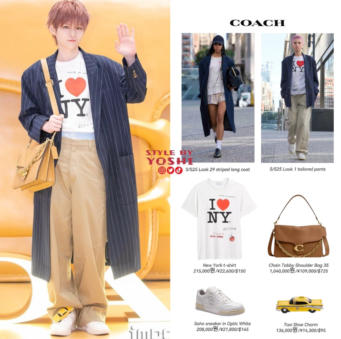 250221 #YOSHI [Coach Tabby Shop pop-up opening event] 🏷️ #COACH