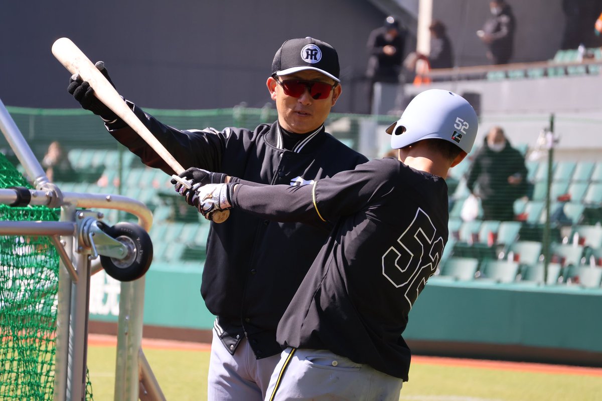 3月9日、ジャイアンツタウンスタジアムでの試合前練習の様子です④