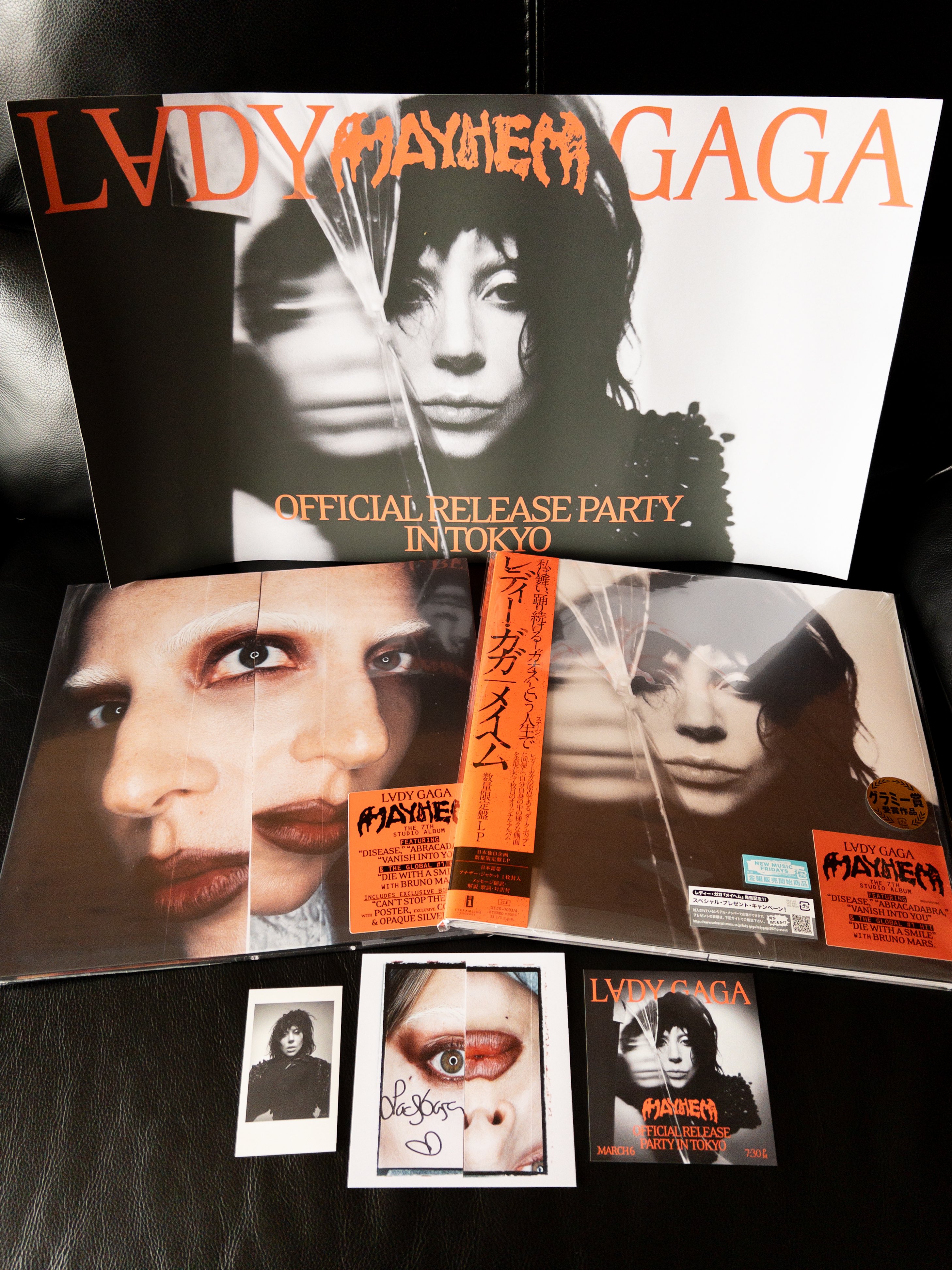 Lady Gaga Mayhem アルバム 直筆サイン アートカード 【公式通販】