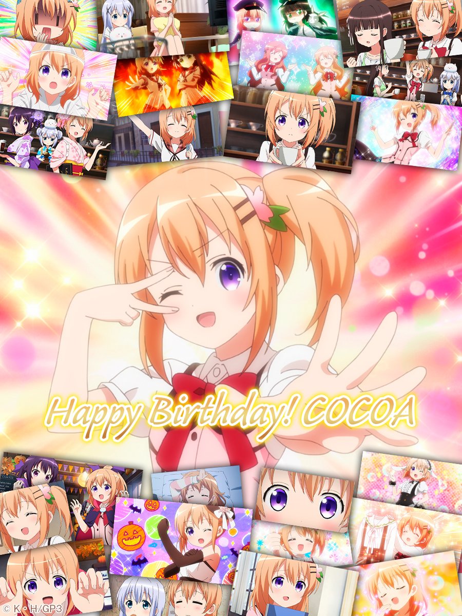 Happy Birthdayココア！ 誕生日を祝してやしきん( @yashikindesu