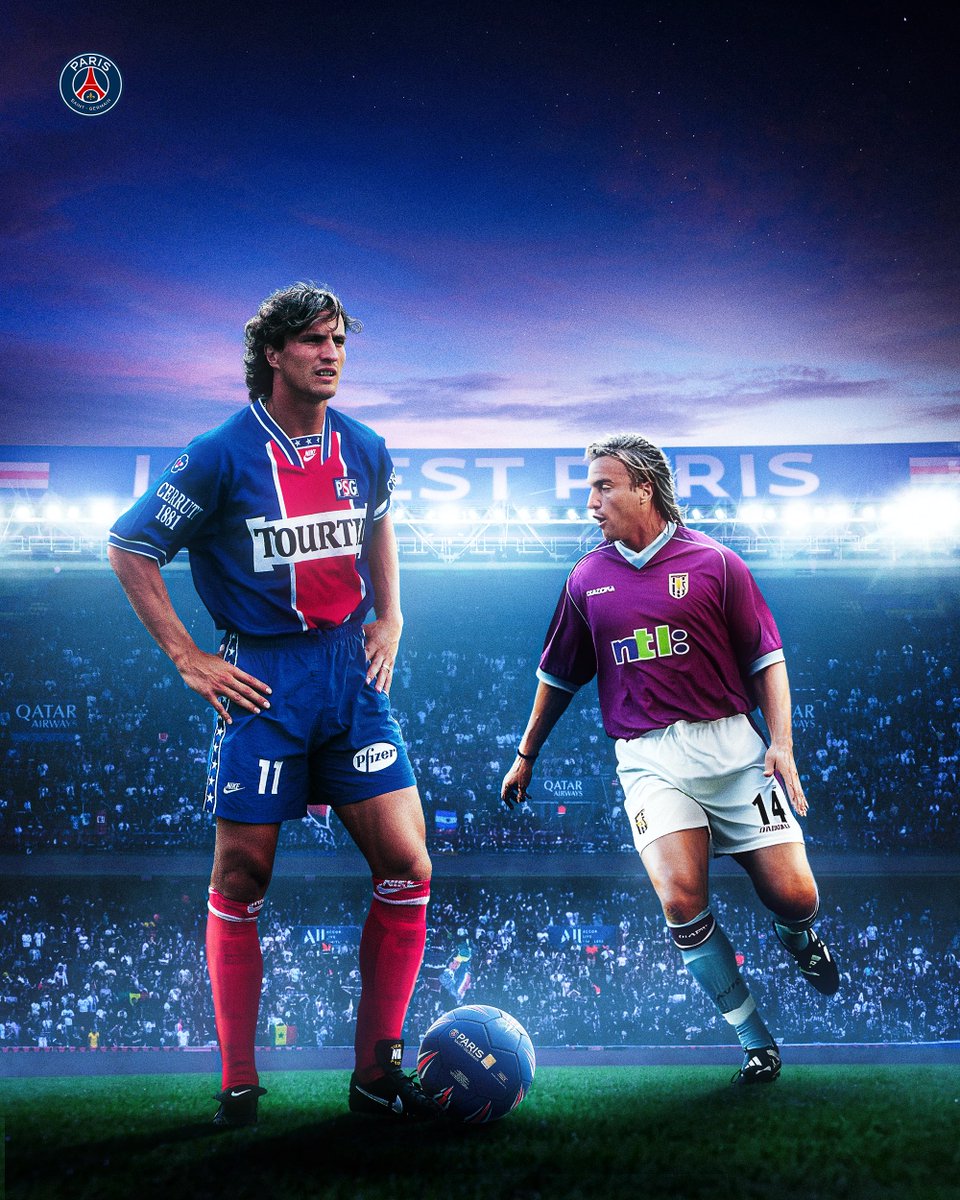 PSG_English 🤝 @AVFCofficial David Ginola is one of several
