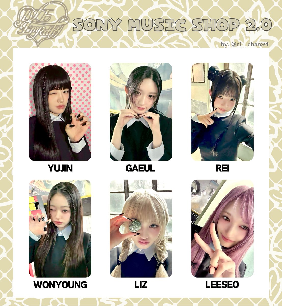 IVE EMPATHY【Sony Music Shop 2.0】 아이브 엠파씨 일본 소니뮤직 2차