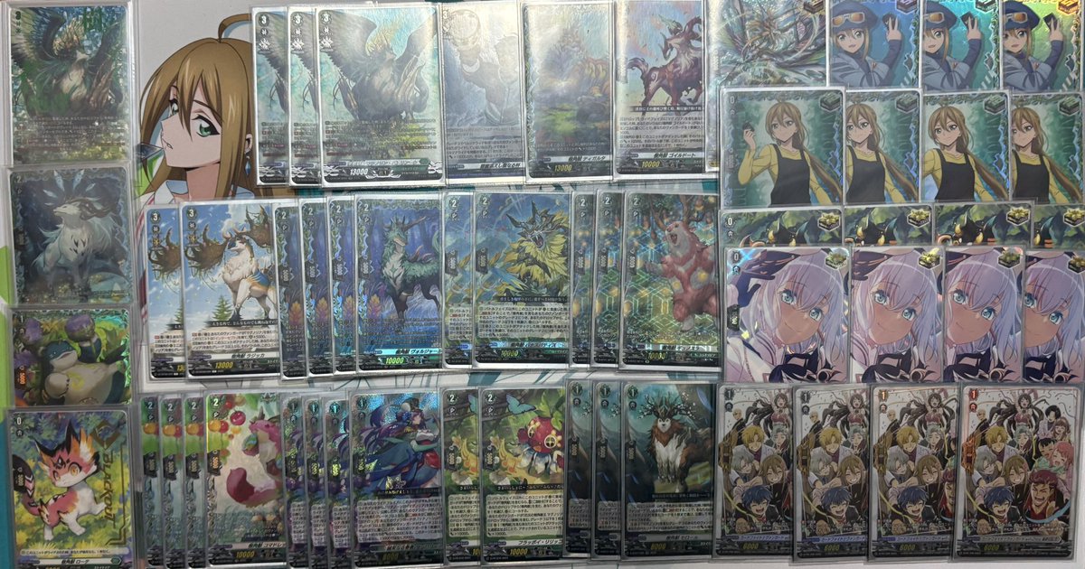 マグノリア・パトリアークのデッキです！構築ずっと悩んでいましたが