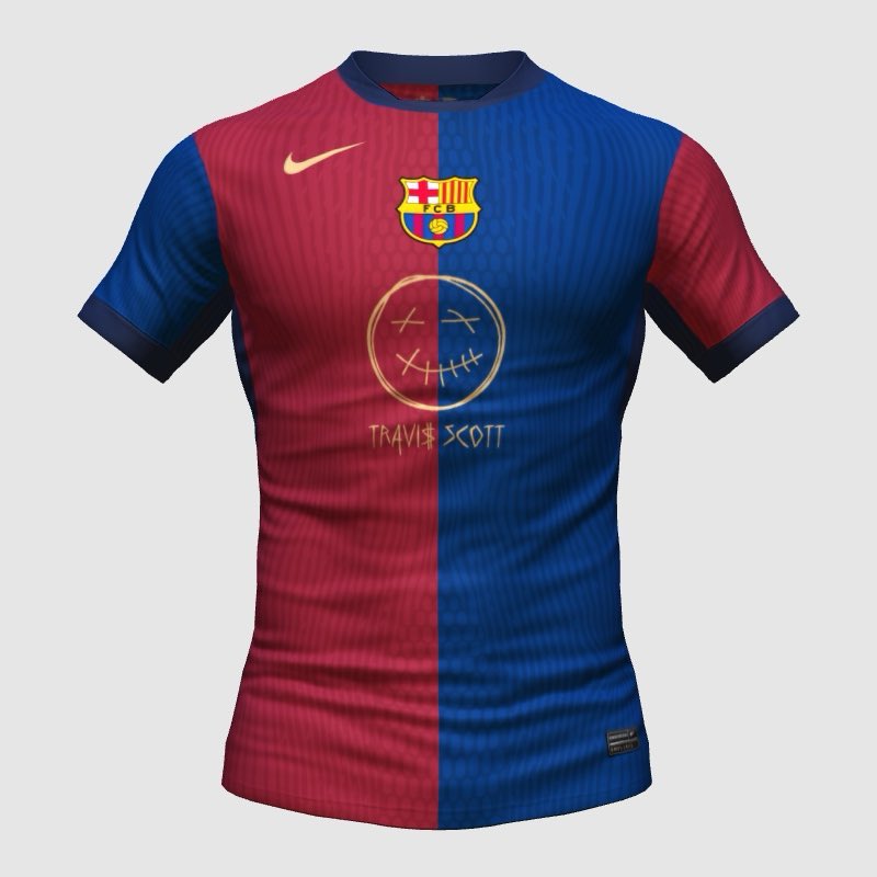 Travis 希少　バルセロナ トラビス ユニフォーム トラビィススコット