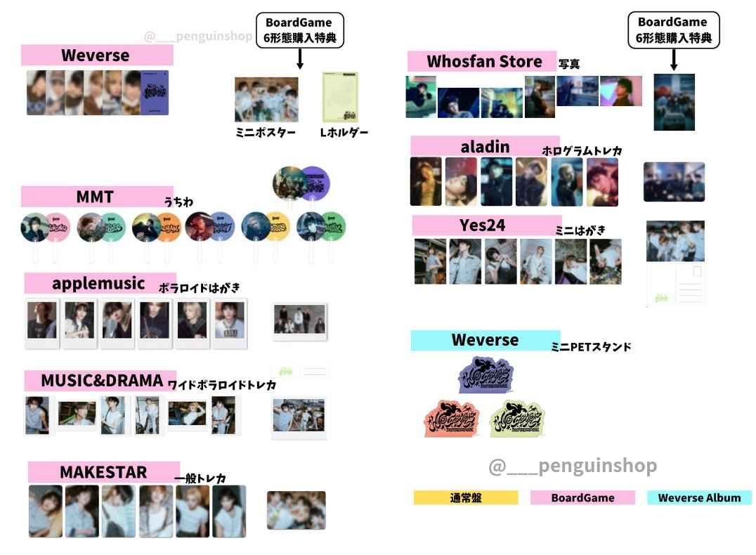 🤍🤍🤍 BOYNEXTDOOR [No Genre] 🤍🤍🤍 📍トレカ一覧 <最新版