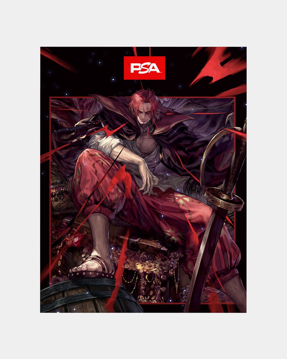 次回のPSAマガジンのプロモはシャンクス 価格は年間149$、5月31日まで