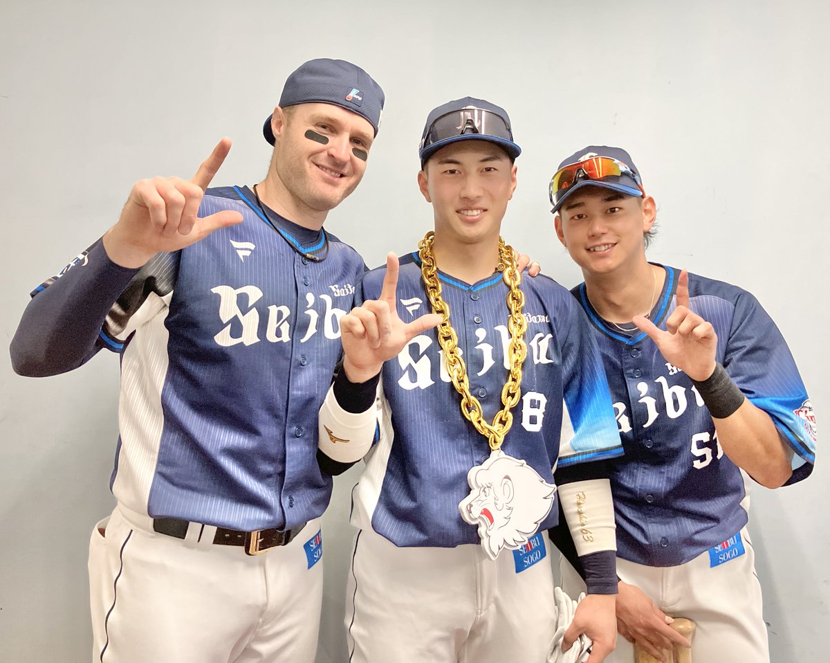 西川愛也 ミニビッグチェーンネックレス 埼玉西武ライオンズ ミニ