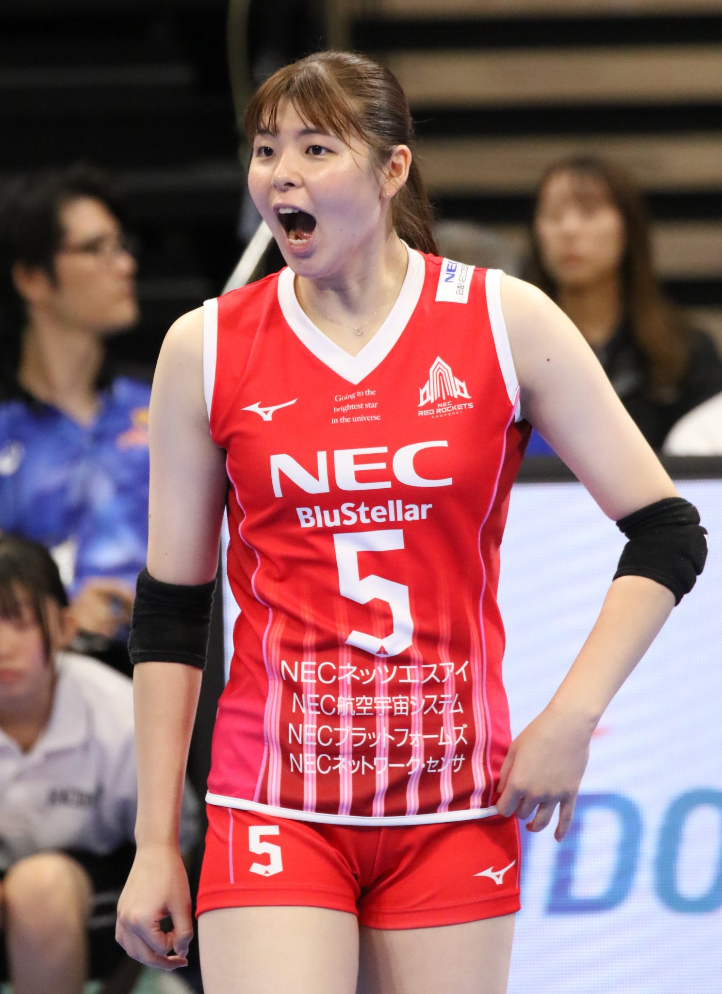 直筆サイン】NECレッドロケッツ ♯1 山田二千華選手 サイン入