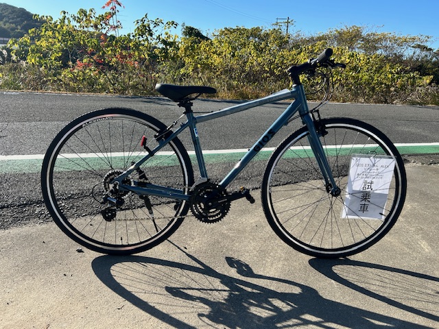 GIOS PURE 青 リアキャリア付き 手渡し大歓迎！千葉県 ジオス PURE