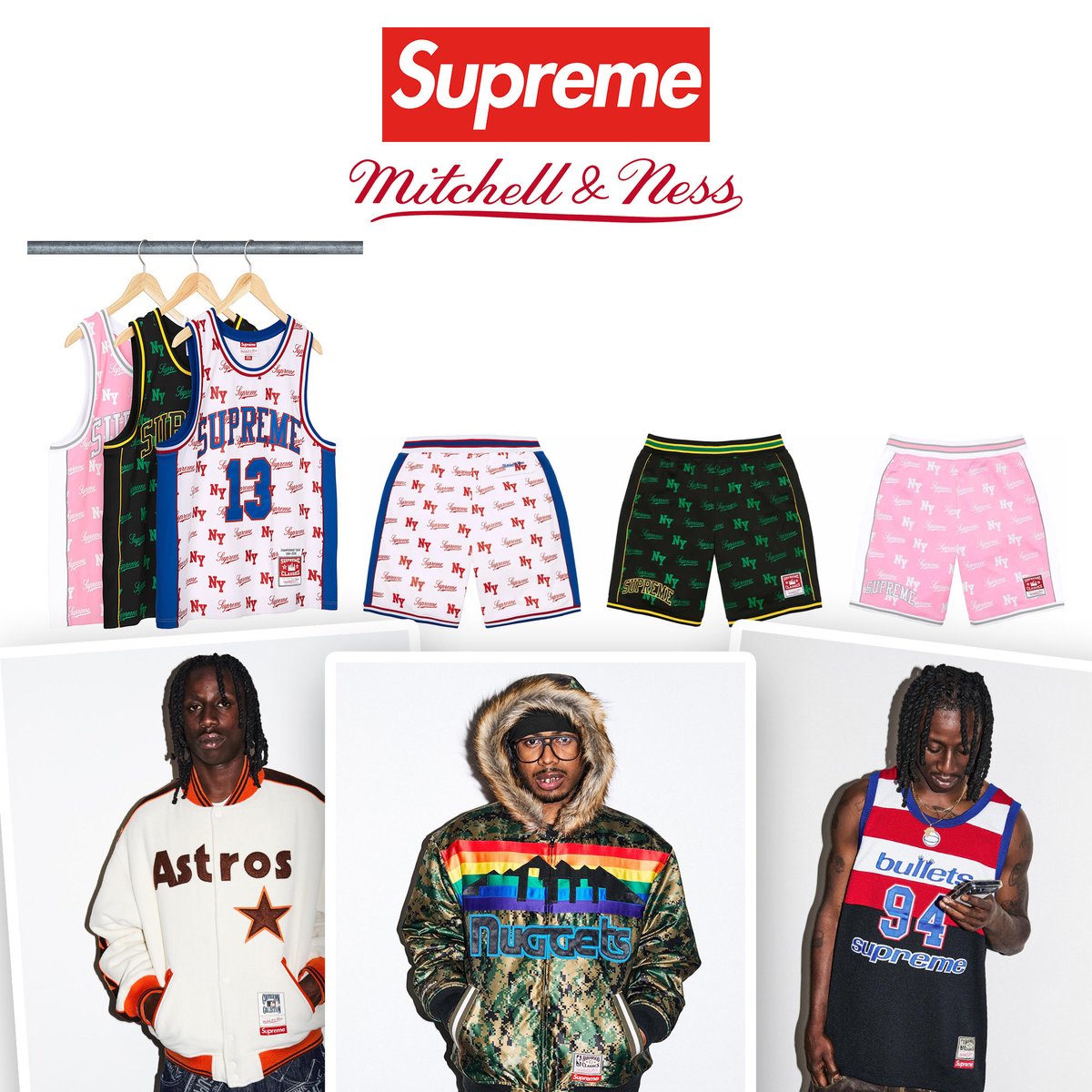 Supreme x Mitchell & Ness Collection (2026)
