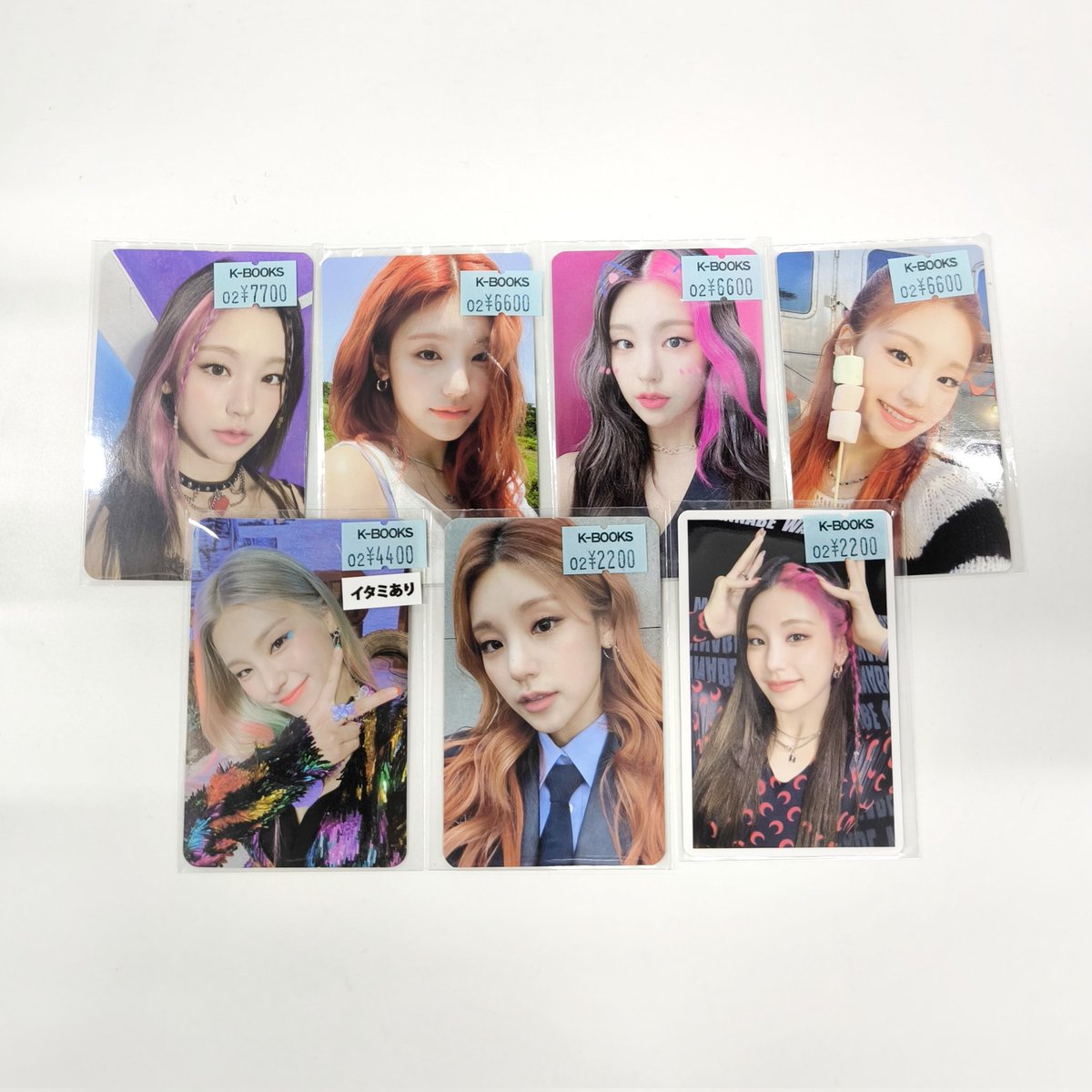 itzy icy イェジ YEJI サノク トレカ 限定 ITZY IT'Z ICY Album Photocard Set JYP KPOP Yeji Lia Ryujin