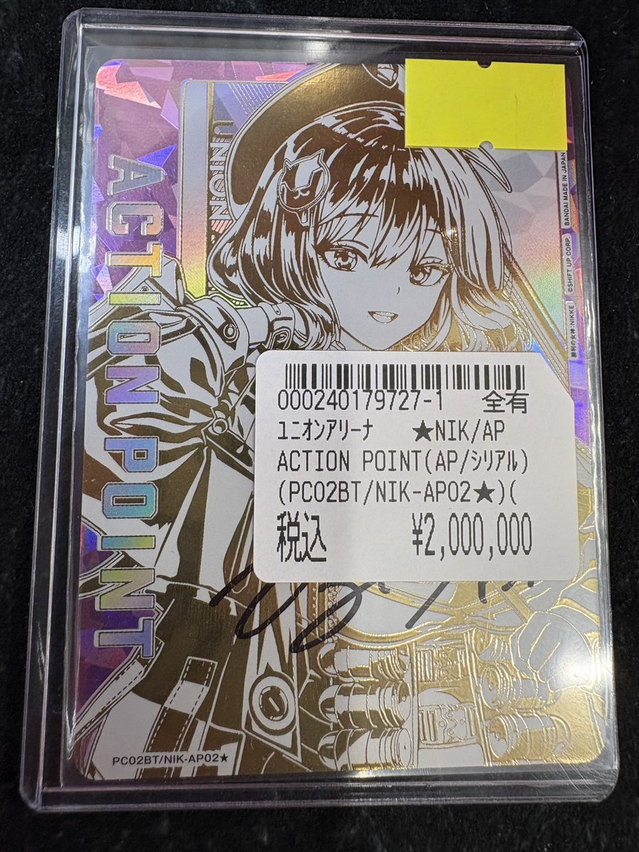 ケ*読様 ユニオンアリーナ アクションポイント シリアルAP 1124 誕生日