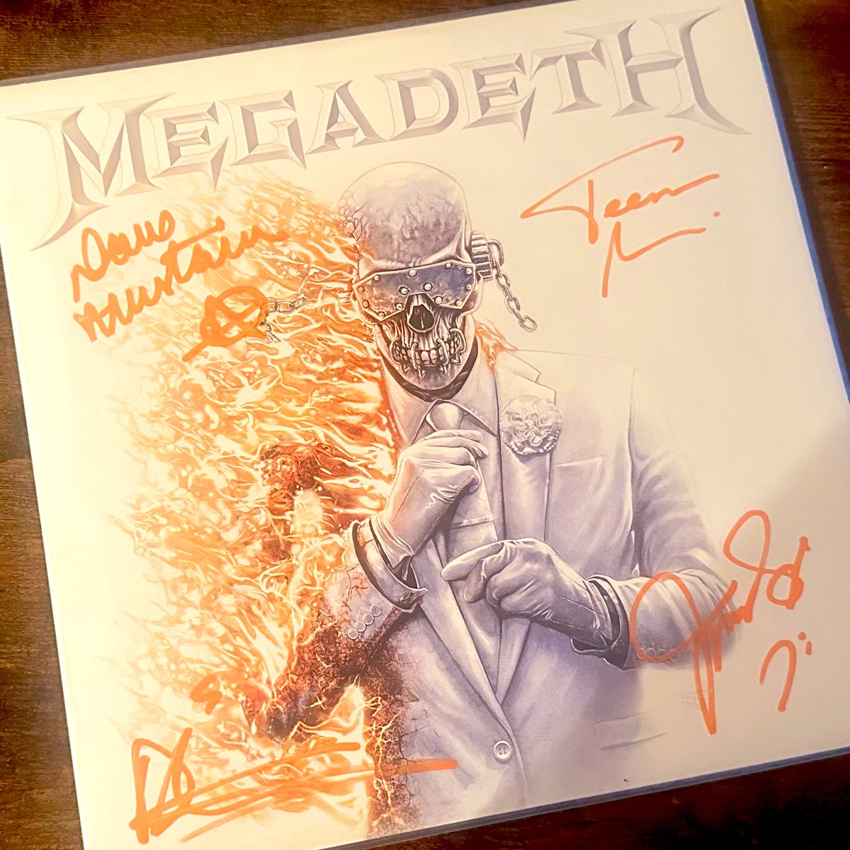 MEGADETH,メガデス,直筆サイン入り,新品レコード,アナログ盤 Yahoo